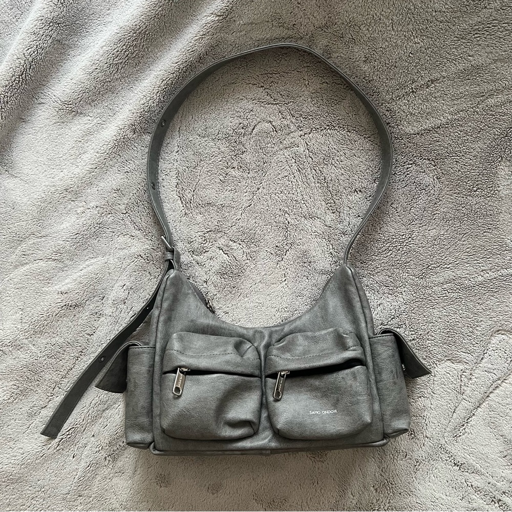 Samo Ondoh Pocket Mug Bag M Brushed Gray